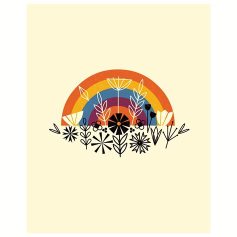 Rainbow Art Print — Amber Leaders Designs