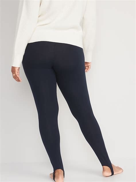 High Waisted Stirrup Leggings For Women Old Navy