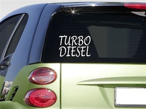 Turbo Diesel 6 Sticker E865 Decal Turbo 4x4 Smoke Etsy