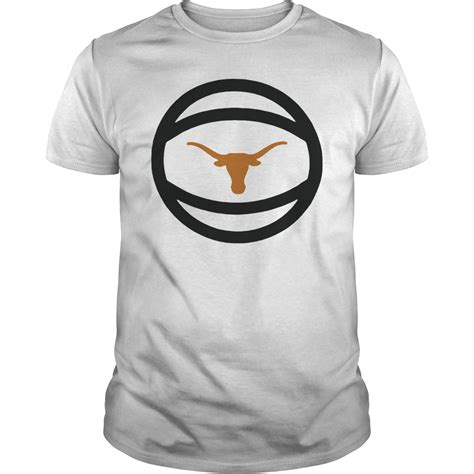 Texas Longhorns Basketball And Logo Performance Shirt