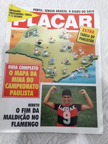 Revista Placar Guia Paulista 88 Todos Clubes Magdacotroff MercadoLivre