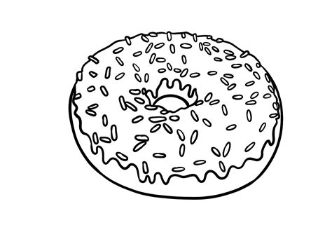 How To Draw A Donut Design School