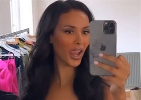 Watch Maya Jama Show Off Her Sideboob In A Black Bra In Mirror Thirst