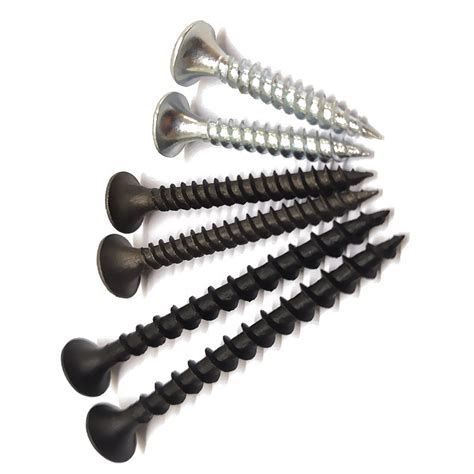 Black Phosphate Gypsum Board Drywall Screws For Wood And Metal Kg Box