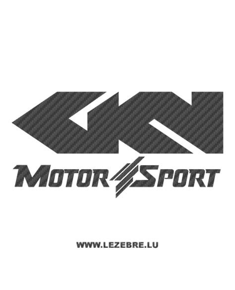 Gkn Motorsport Carbon Decal