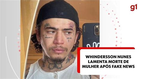 Whindersson Nunes Lamenta Morte De Mulher Após Fake News Sobre Affair