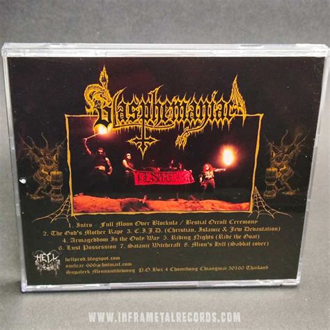 Blasphemaniac Bestial Occult Ceremony Inframetal Records