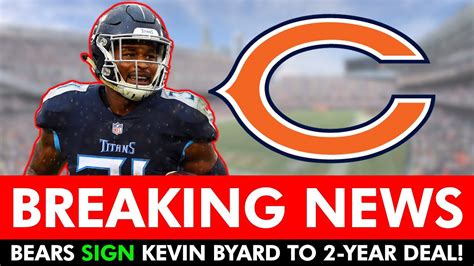 ALERT Chicago Bears Sign ALL PRO Safety Kevin Byard Before NFL Free