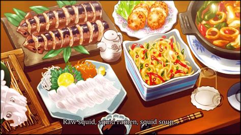 Japanese Anime Food