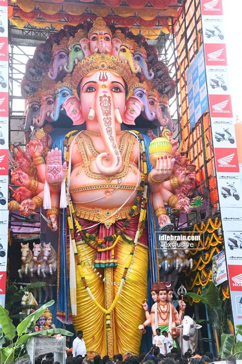 Khairatabad Ganesh 2019 Sri Dwadashaditya Maha Ganapathi 61ft