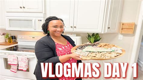 VLOGMAS DAY 1 MAKING A CHRISTMAS CHARCUTERIE BOARD CHATTY VLOG