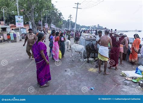 Rameswaram, India - May 25, 2014 Editorial Photo - Image of people ...