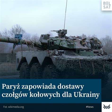 Biełsat on Twitter Oprócz czołgów bojowych na Ukrainę mają trafić