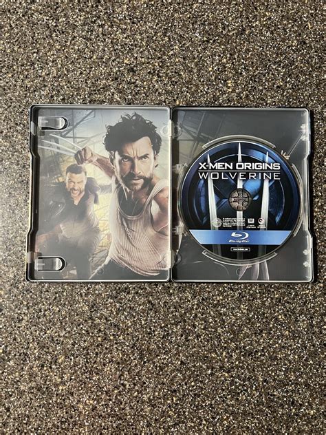 X Men Origins Wolverine Metal Pak Steelbook Blu Ray No Digital