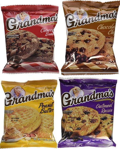 Grandmas Big Cookie Variety Pack 36 Count Amazon Ca Grocery