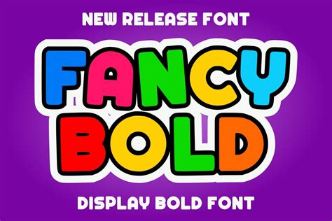 Fancy Bold Fonts