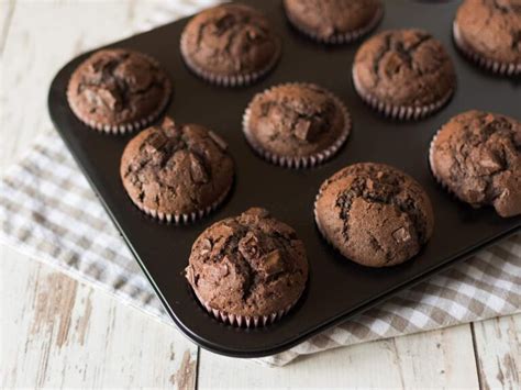 Muffins O Magdalenas De Chocolate Sin Huevo PequeRecetas