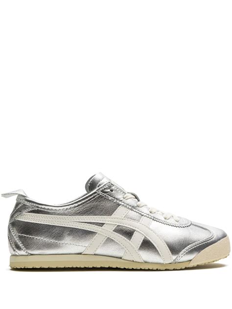 Onitsuka Tiger MEXICO 66 "Silver Off White" Sneakers | Silver | FARFETCH QA