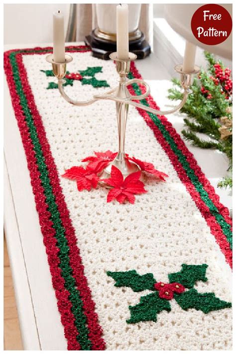 Colorful Crochet Table Runners Artofit