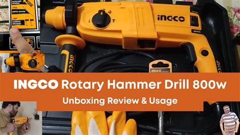 Ingco Rotary Hammer Drill 800w Best Rotary Hammer Drill Machine