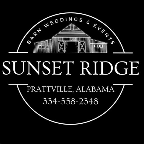 sunset ridge barn weddings  prattville al