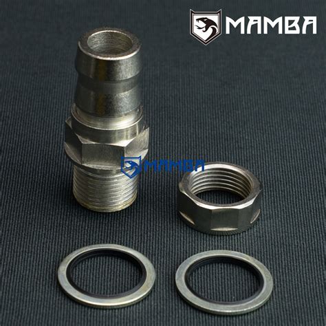 Diy Turbo Oil Pan Sump Return Adapter Bung Fitting M X To Barb