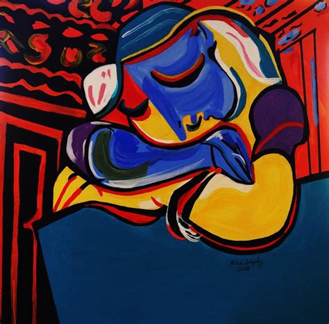 POWER NAP PICASSO BY NORA NORA SHEPLEY FINE ART Paintings Prints