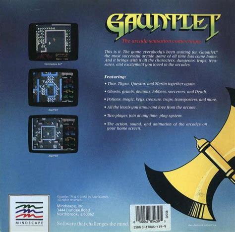 Gauntlet Box Shot For Nes Gamefaqs