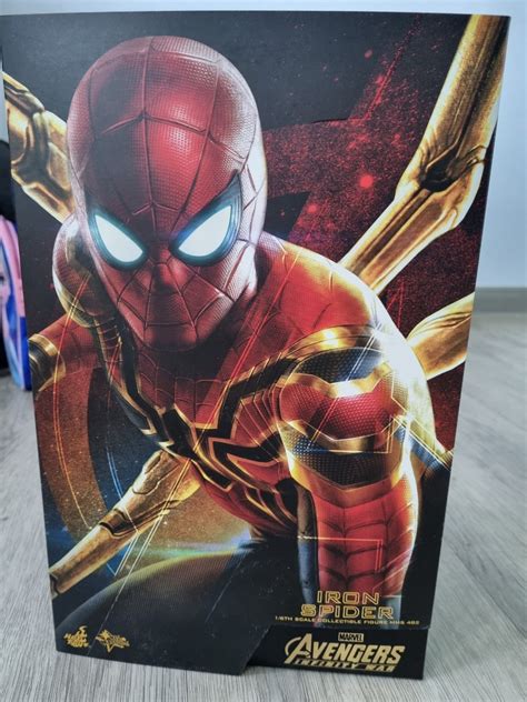 Hot Toys Avengers Infinity War Iron Spider Spiderman Mms Hobbies Toys Toys Games On