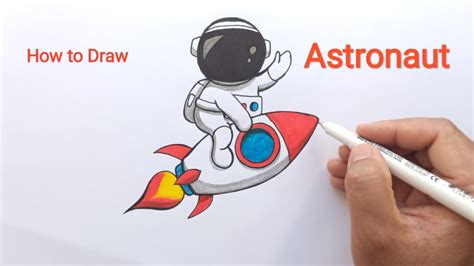 25 Easy Astronaut Drawing Ideas - How to Draw