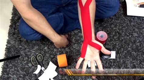 Carpal Tunnel Kinesio Taping Northern Soul Channel Youtube