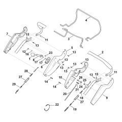 Stihl Rm Vm Petrol Lawn Mower Parts Stihl Rm Series Petrol