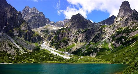 Fotka Zelené Pleso Vysoké A Belianske Tatry Foto 12835 Hikingsk