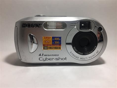 Amazon SONY Cyber shot DSC P43 デジタルスチルカメラ シルバー コンパクト 通販