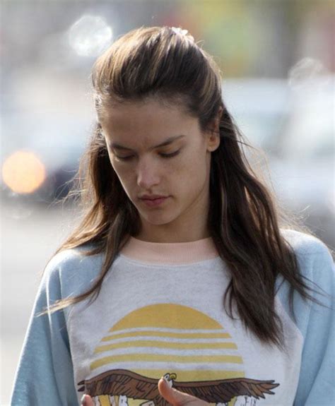 Hot Mama Make Up Free Alessandra Ambrosio Runs Errands With Son Noah