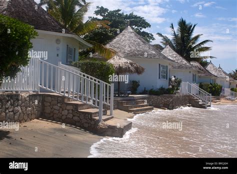 beach at Runaway Bay Jamaica Stock Photo - Alamy