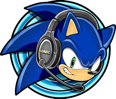 Sonic The Hedgehog With Headphones With Micfreetoedit Sonic Gamer