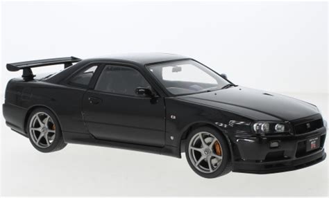 Coche Miniatura Nissan Skyline 1 18 AUTOart GT R R34 V Spec II