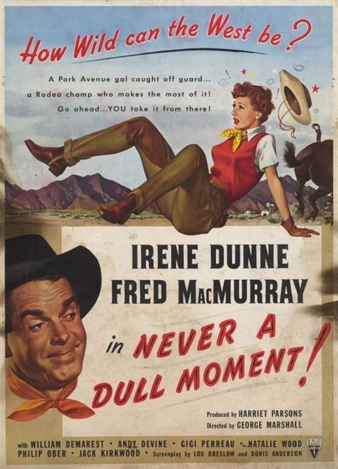 Never A Dull Moment 1950 IMDb