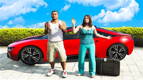 Franklin And Amanda S Road Trip In GTA 5 Funny YouTube