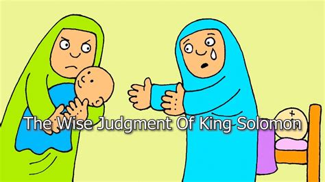 The Wise Judgment Of King Solomon Bible Story YouTube