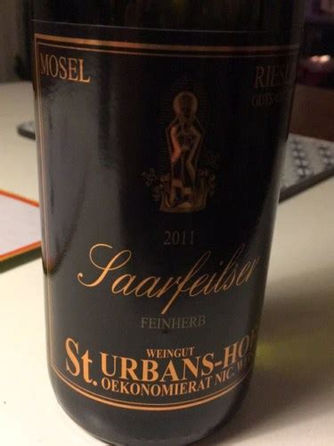 Weingut Nik Weis St Urbans Hof Saarfeilser Riesling Spätlese