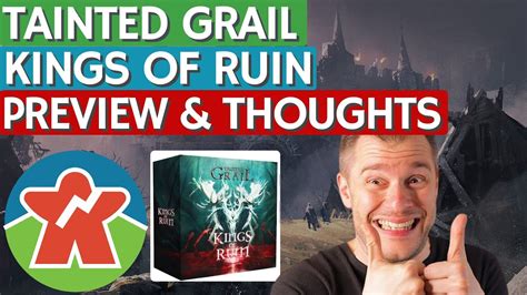 Tainted Grail Kings Of Ruin Board Game Preview Youtube