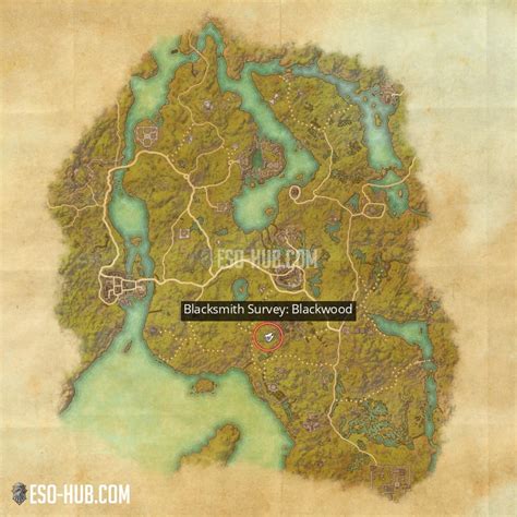 Blacksmith Survey Blackwood ESO Hub Elder Scrolls Online