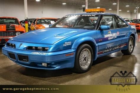 1991 Pontiac Grand Prix Gtp Daytona 500 Pace Car Blue Coupe 34l V6