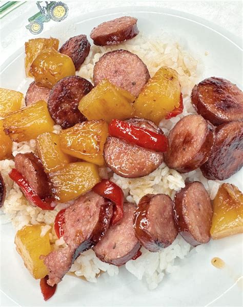 Kielbasa And Pineapple Bowls Empire Prairie Farm