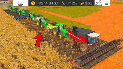 Multiple Work In Big Farm With John Deere In Fs18 Fs18 Multiplayer