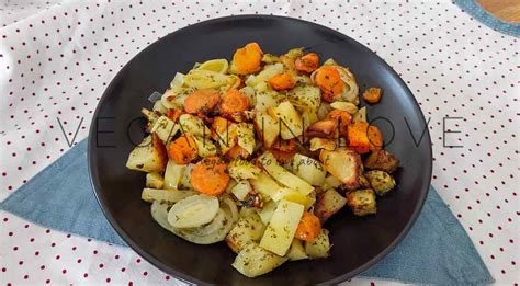 Roasted Vegetables In Oven Easy And Simple Vegan In Love