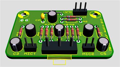 Electronique Realisations Melangeur Audio 012