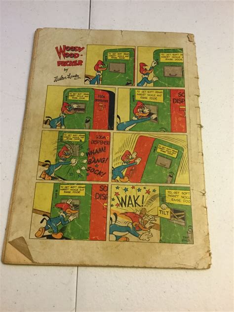 Walter Lantz Woody Woodpecker Gd Good Dell Comics Golden Age